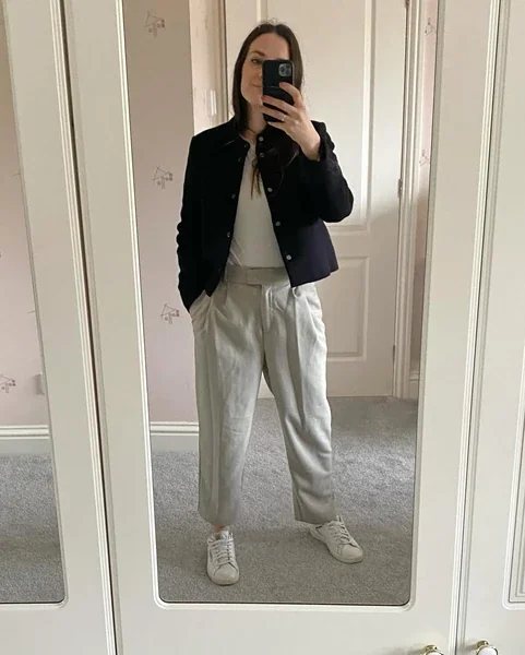 The Tailored Straight-Leg Pant