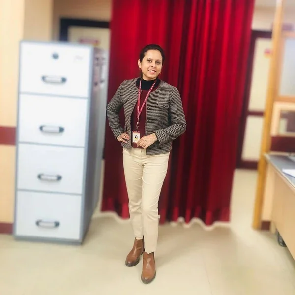 Khaki Straight-Leg Trousers