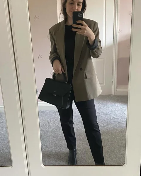 Cropped Patterned Trousers