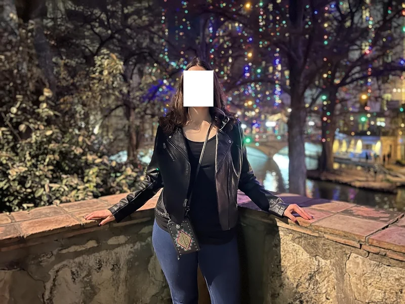 Chic Faux Leather Moto Jacket for a Winter Concert Look