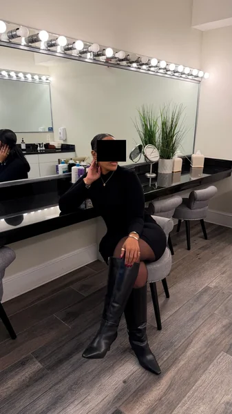 Chic Ribbed Bodycon Mini Dress – Perfect Going Out Outfit for Black Women