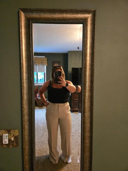 High-Waisted Wide Leg Work Pant – Effortless Business Casual Look