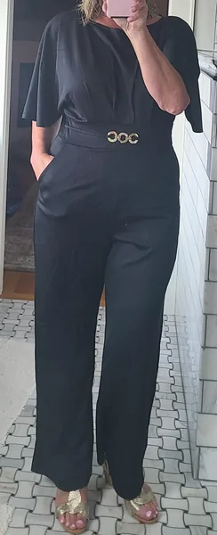 Elegant Wide-Leg Pant Jumpsuit – Dressy