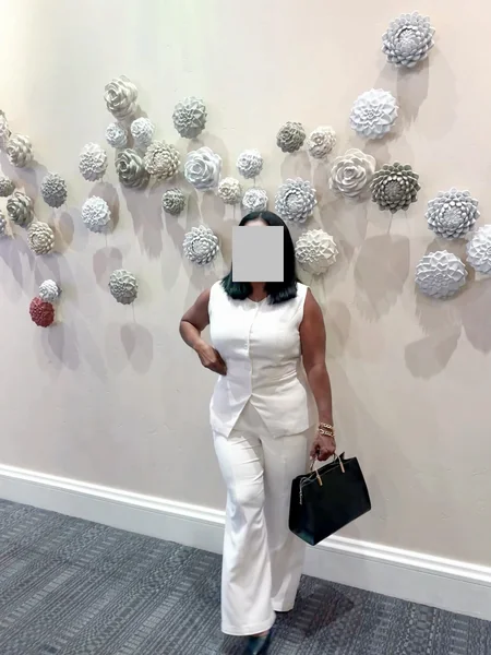 Business Casual – Bluvamia Vest & Wide-Leg Pant Set