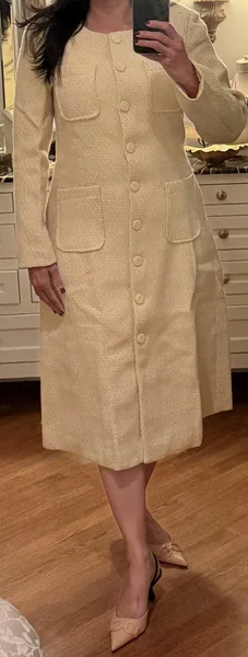 Tweed Blazer Dress – Elegant & Timeless Outfit