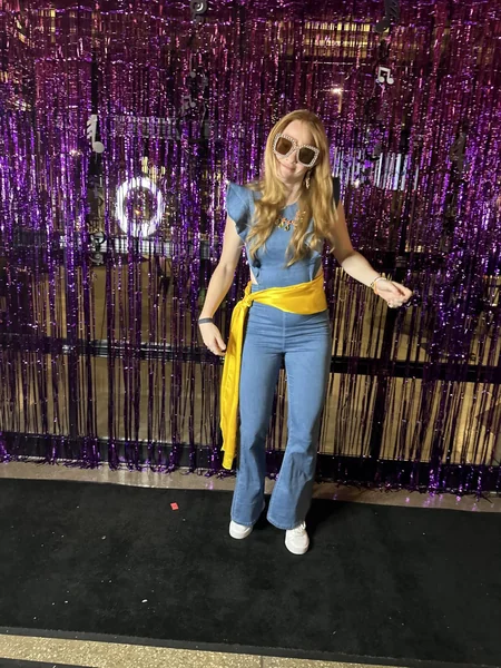 Flared Ruffle Jeans Overalls