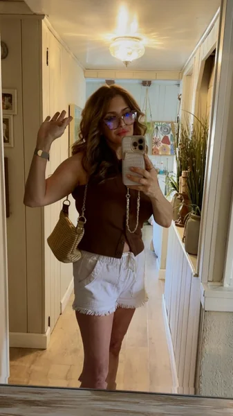 Casual Drawstring Shorts Look