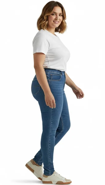 Plus Size Flex Skinny Jeans Outfit