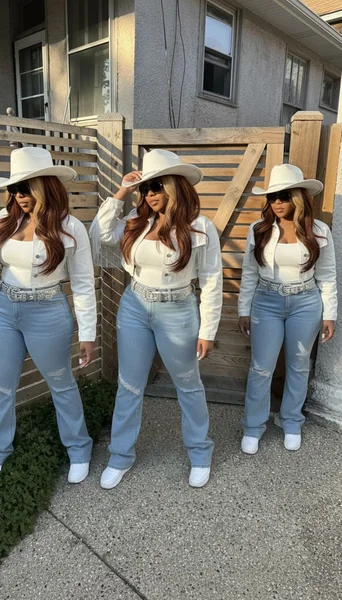 Cropped Denim Fringe Jacket