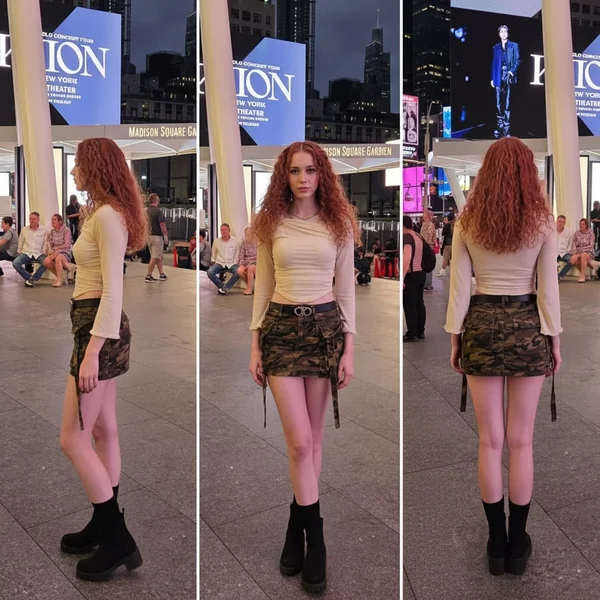 Low Waist Denim Cargo Mini Skirt