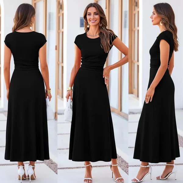 Crew Neck Midi Lounge Set