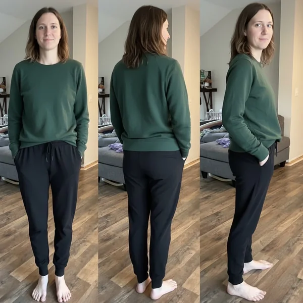 Black Active Travel Joggers