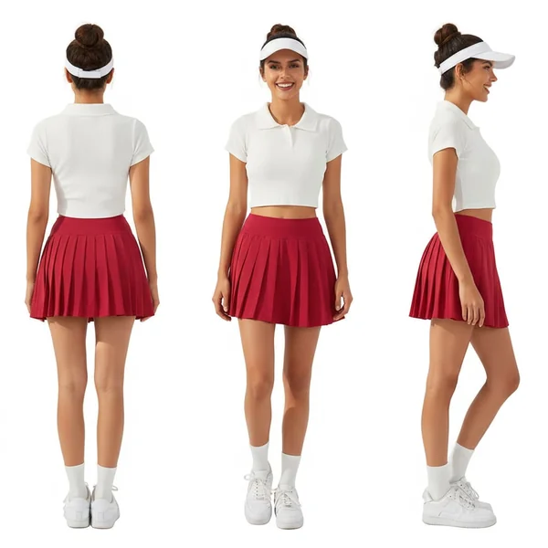 Pleated Tennis Skort