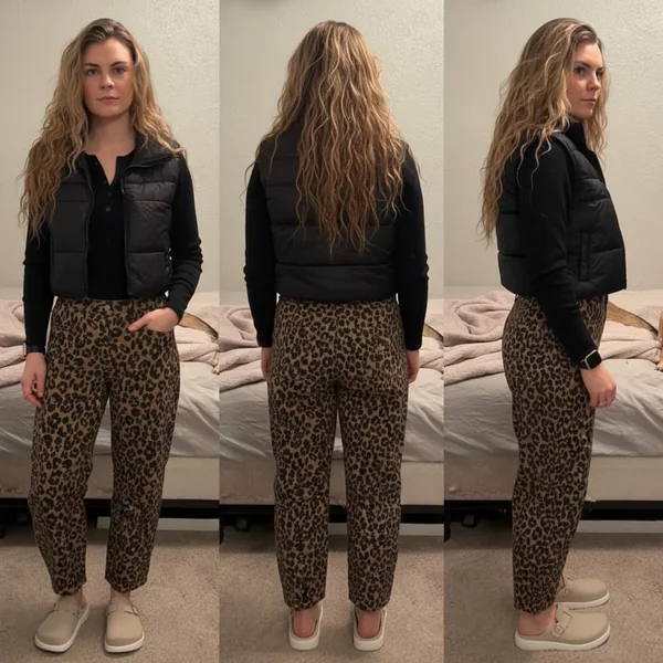 Cropped Vintage Barrel Jeans