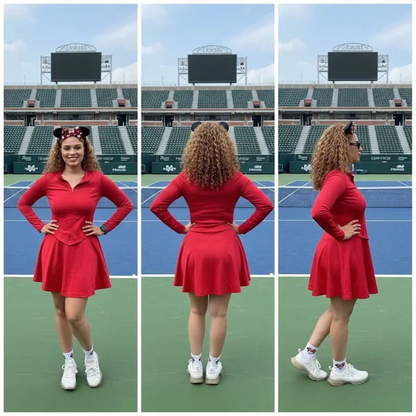 Zip-Up Tennis Set