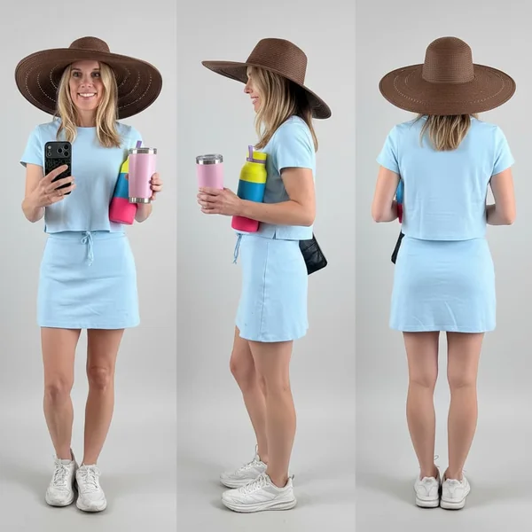 Casual Skort Travel Set