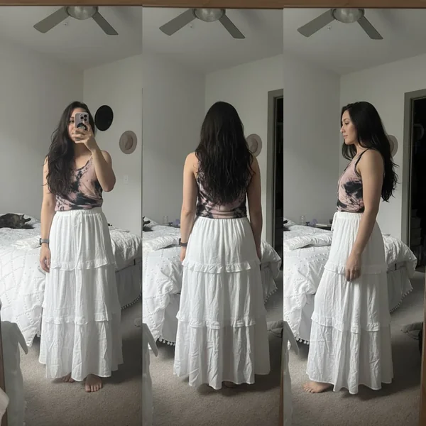 Elegant High-Waist A-Line Skirt