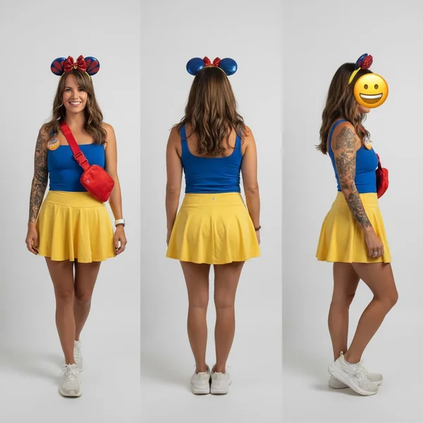 Sporty Pleated Tennis Skirt