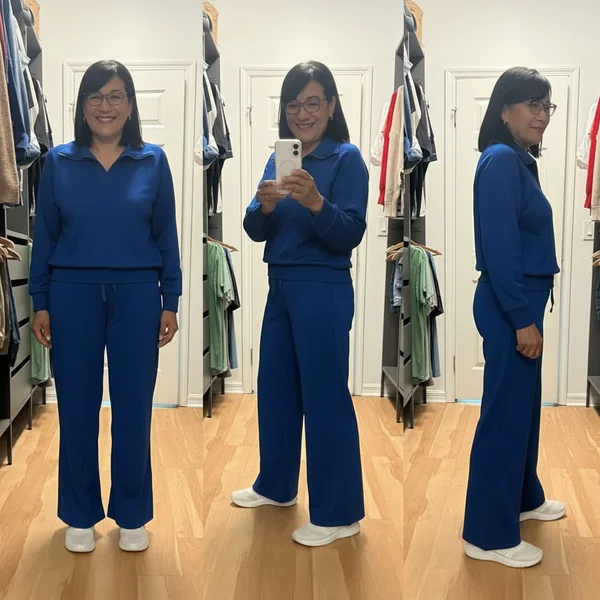 Sporty Blue Tracksuit