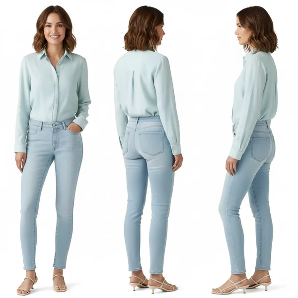 Levi’s 711 Skinny Light Blue Jeans