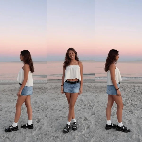 Low-Rise Y2K Micro Skort
