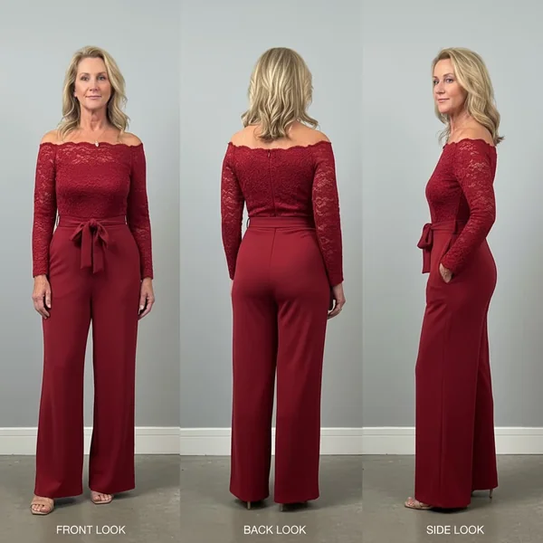 Off Shoulder Birthday Jumpsuit