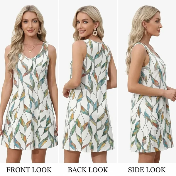 Pocket V-Neck Sundress