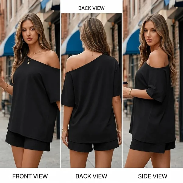 Oversized Shorts Set