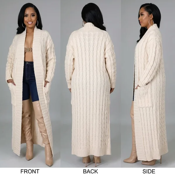 Cozy Chunky Winter Cardigan