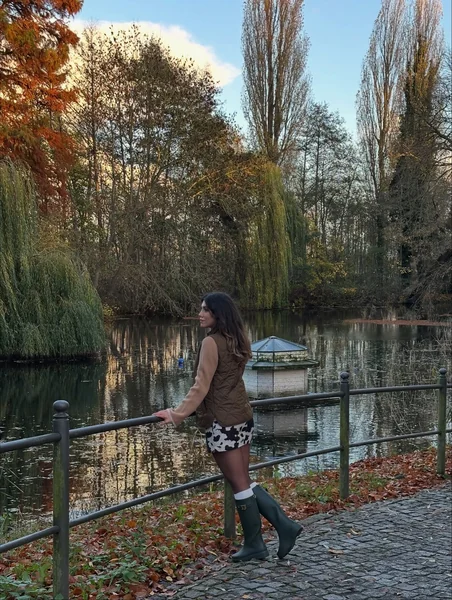 Quilted Vest and Cow Print Mini Skirt