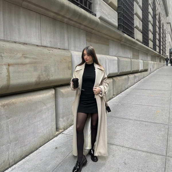 Black  kinit Mini Skirt