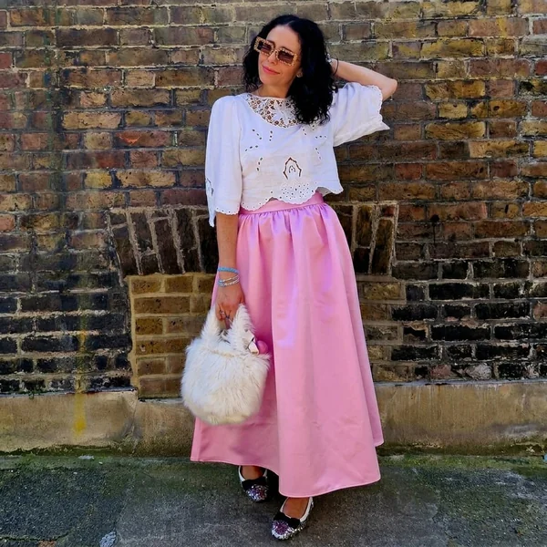 Satin Maxi Skirt
