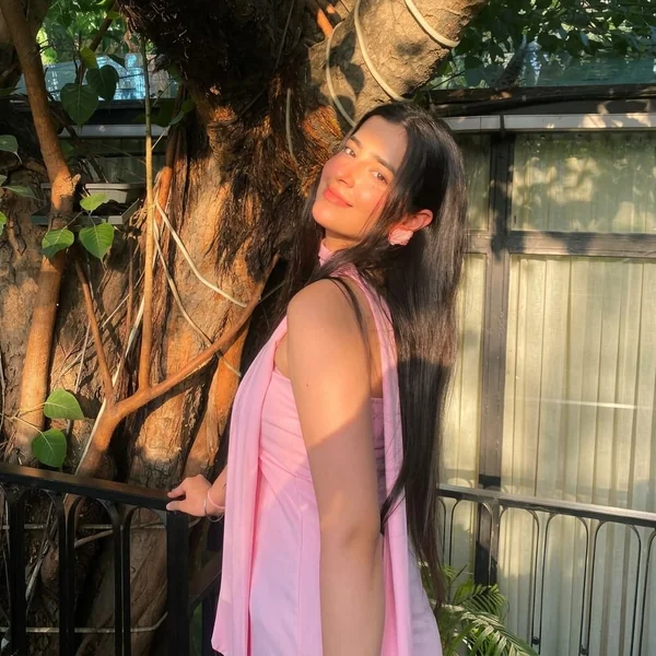 Chic Pastel Pink Mock-Neck Top