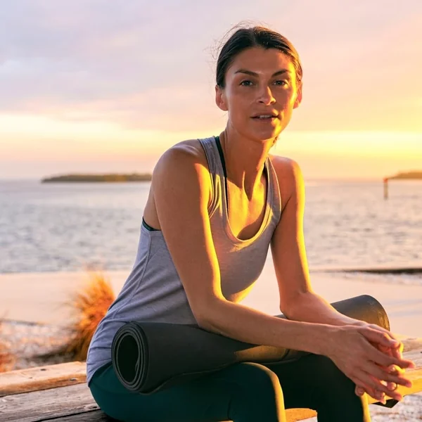 Athletic Racerback Tank and Performance Leggings
