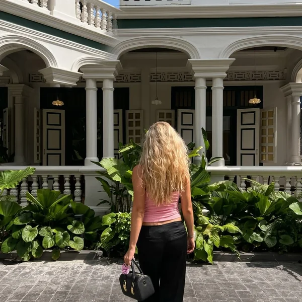 Sleek Pink Ribbed Tank Top