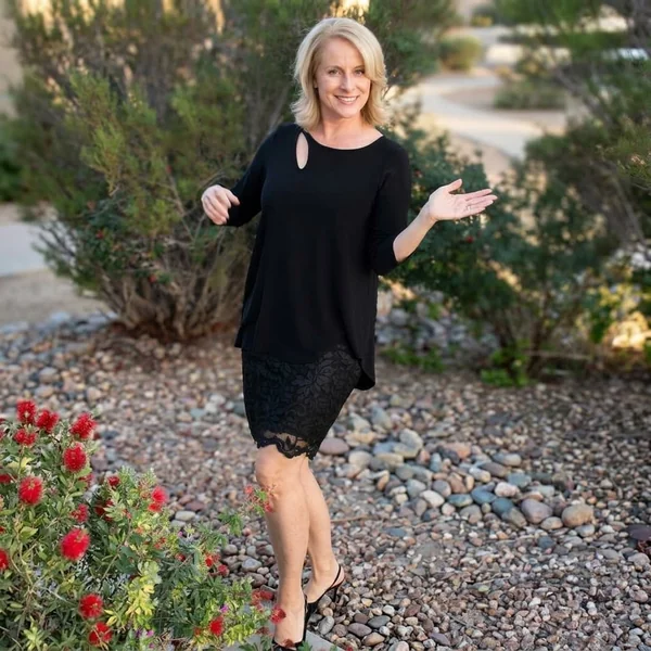 Sleek Cutout Tunic Pairing