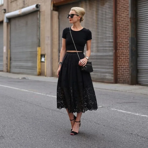 Minimalist Cropped Tee Co-ord