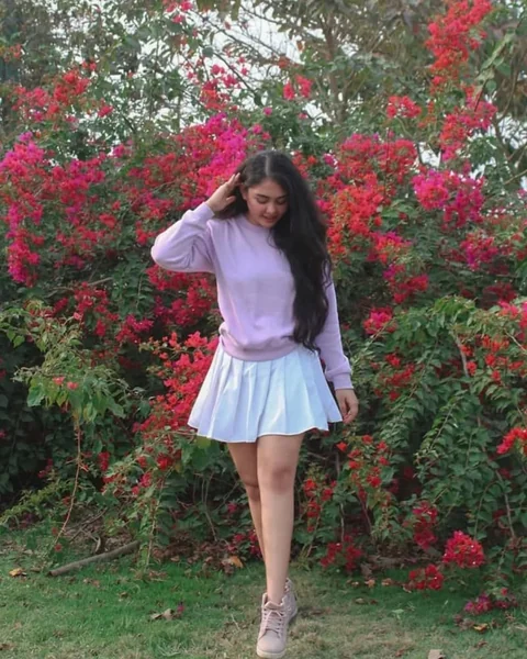 Pleated Skirt Short White