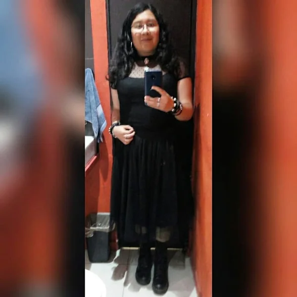 Gothic-Inspired Monochrome Ensemble