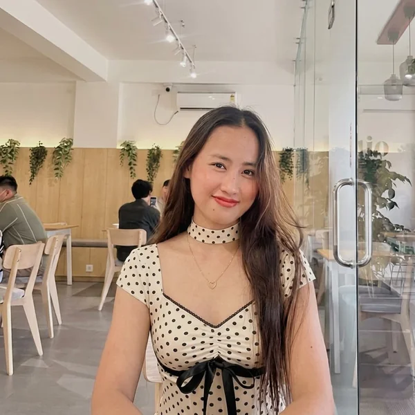Polka Dot Choker Top