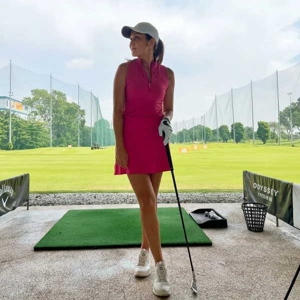 Bold Magenta Athletic Skort Set
