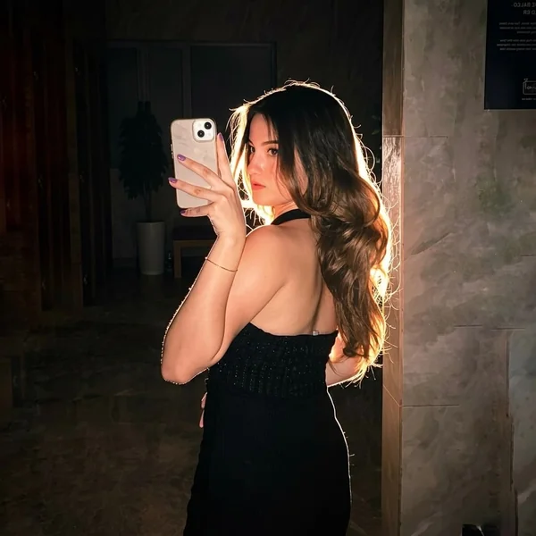 Backless Halter Neck Mini Dress