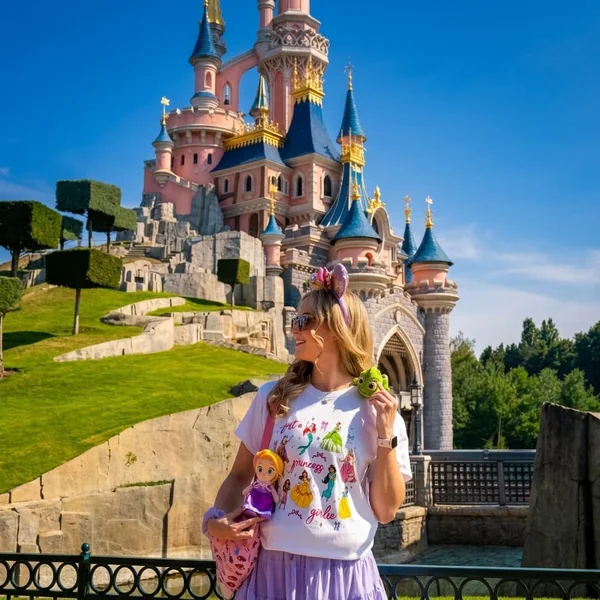 Whimsical Princess Pink and Lavender Aesthetic
