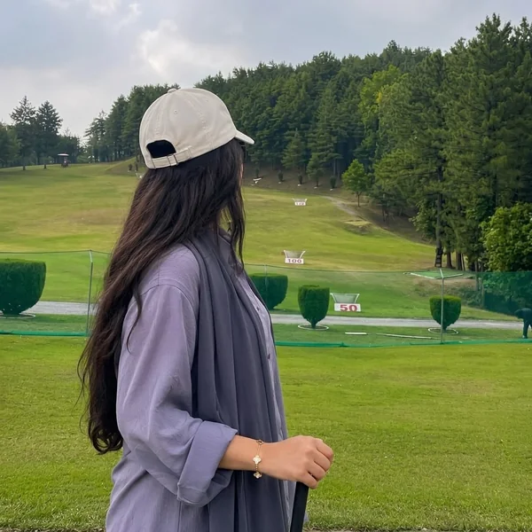 Modest Muted Lilac Golf Set