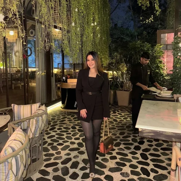 Structured Black Blazer Dress
