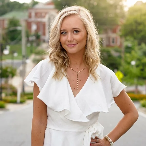 White Ruffled Mock-Wrap Skort Romper