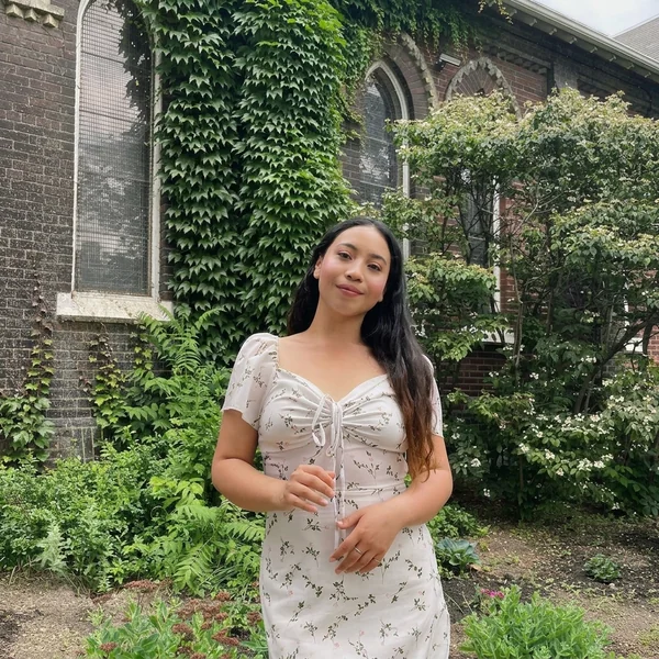 White Floral Milkmaid Dress