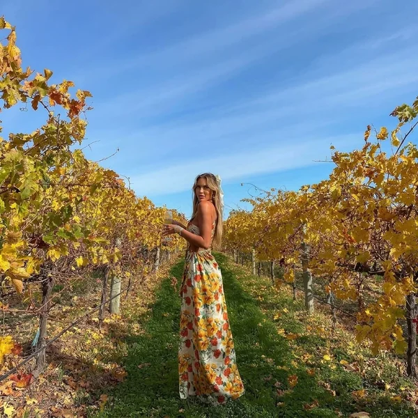Floral Backless Maxi Dress