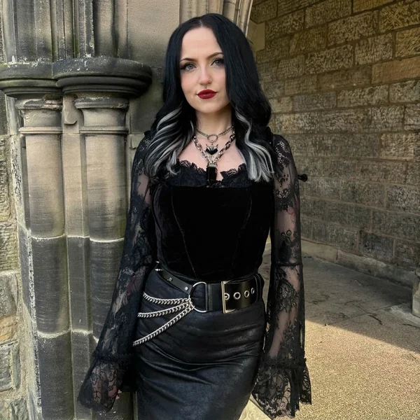 Romantic Velvet Lace Whimsigoth Grunge
