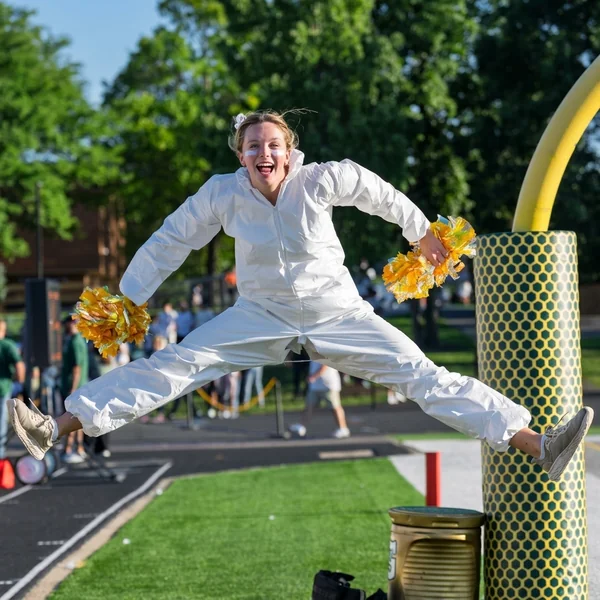 Full-Coverage White Hazmat Jumpsuit